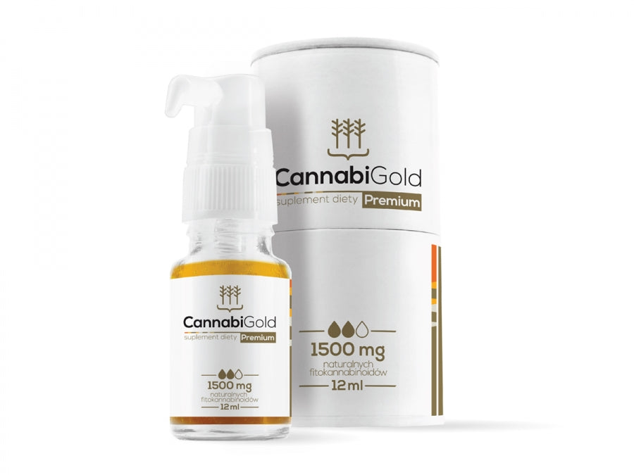Huile CBD Premium 15% 12ml Cannabigold