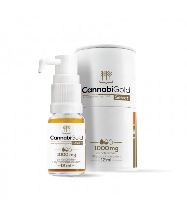 Huile CBD Select 10% 12ml Cannabigold