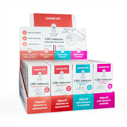 Huile CBD pour animaux 10 ml