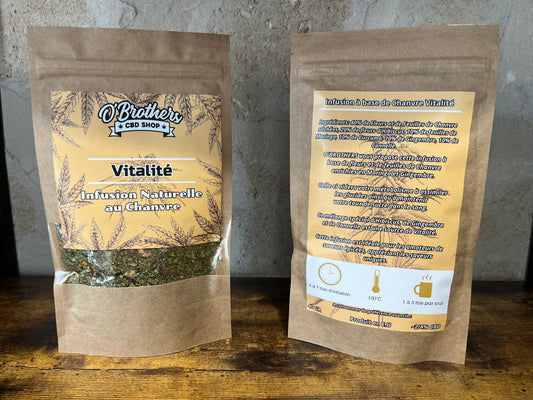 Infusion à base de Chanvre Vitalité*
